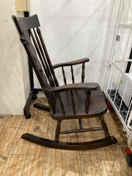 北海道民芸家具 (ホッカイドウミンゲイカグ) ロッキングチェアー ブラウン