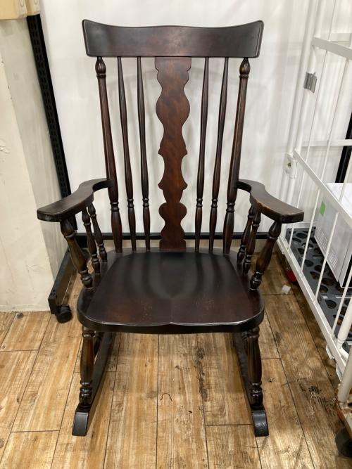 北海道民芸家具 (ホッカイドウミンゲイカグ) ロッキングチェアー ブラウン