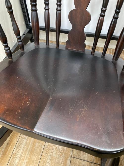 北海道民芸家具 (ホッカイドウミンゲイカグ) ロッキングチェアー ブラウン