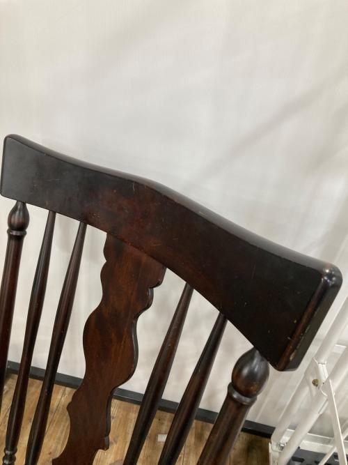 北海道民芸家具 (ホッカイドウミンゲイカグ) ロッキングチェアー ブラウン