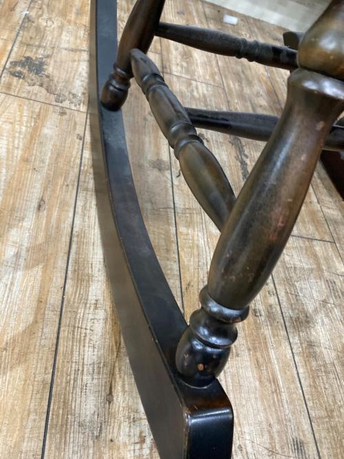 北海道民芸家具 (ホッカイドウミンゲイカグ) ロッキングチェアー ブラウン