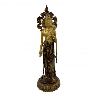 高村光雲 聖観世音菩薩像 21.2cm