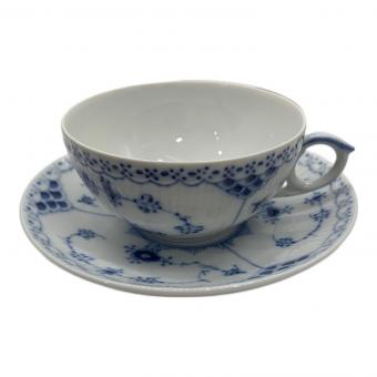 ROYAL COPENHAGEN (ロイヤル・コペンハーゲン) カップ&ソーサー ブルーフルーテッド・ハーフレース