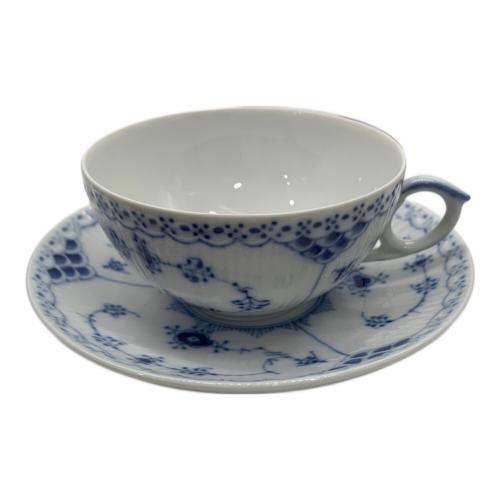 ROYAL COPENHAGEN (ロイヤル・コペンハーゲン) カップ&ソーサー ブルーフルーテッド・ハーフレース