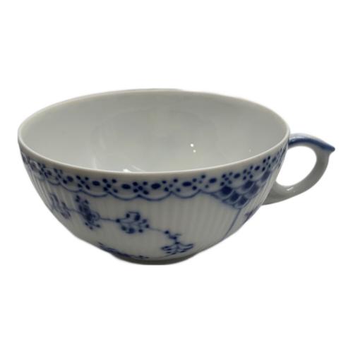 ROYAL COPENHAGEN (ロイヤル・コペンハーゲン) カップ&ソーサー ブルーフルーテッド・ハーフレース