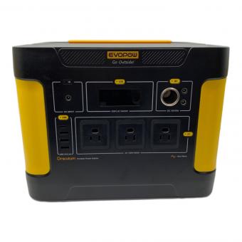EVOPOW (エボパウ) ポータブル電源 E1000 ブラック×イエロー