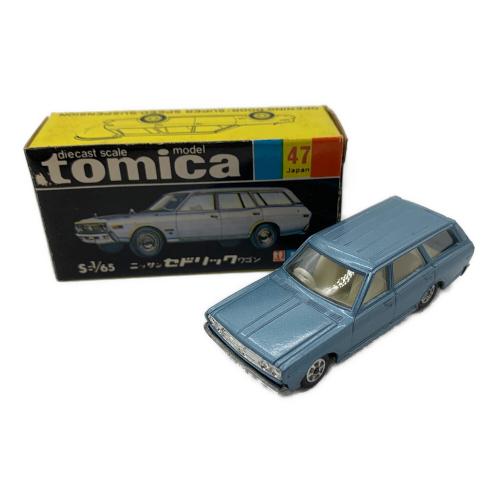 TOMY (トミー) 黒箱 ニッサン セドリック ワゴン(ブルー) トミカ