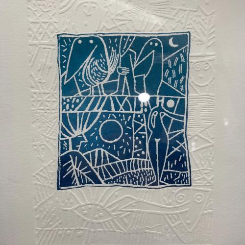 銅版画 シモーヌ＆アンリ・ジャン/Simone et Henri Jean