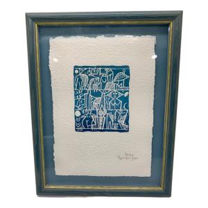 銅版画 シモーヌ＆アンリ・ジャン/Simone et Henri Jean