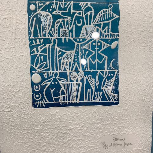 銅版画 シモーヌ＆アンリ・ジャン/Simone et Henri Jean