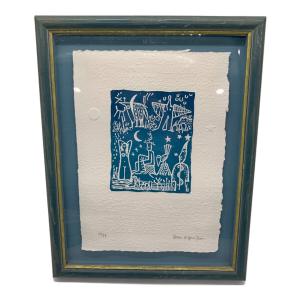 銅版画 シモーヌ＆アンリ・ジャン/Simone et Henri Jean