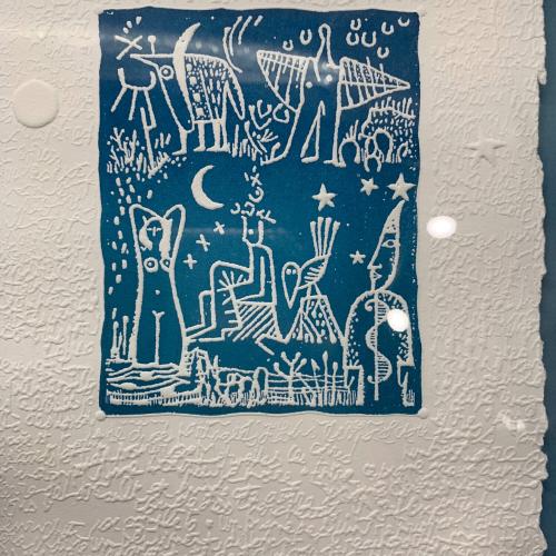 銅版画 シモーヌ＆アンリ・ジャン/Simone et Henri Jean