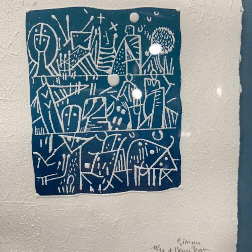 銅版画 シモーヌ＆アンリ・ジャン/Simone et Henri Jean