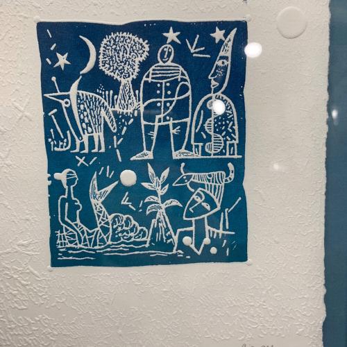 銅版画 シモーヌ＆アンリ・ジャン/Simone et Henri Jean