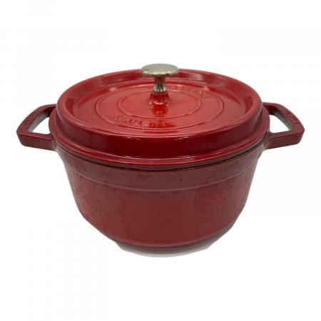 Staub (ストウブ) 鍋 22cm レッド LA COCOTTE 【公式通販】