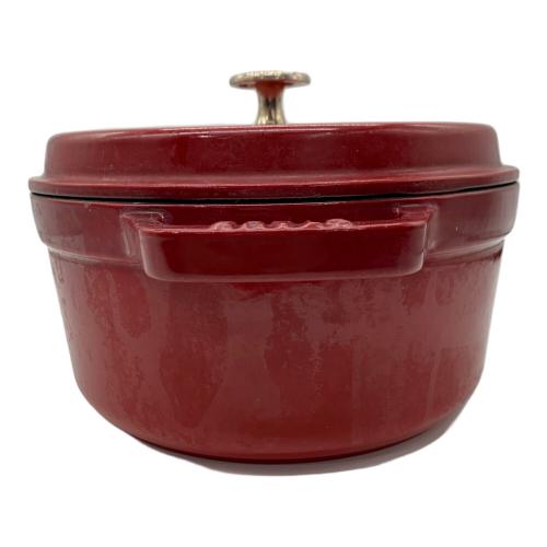 Staub (ストウブ) 鍋 22cm レッド LA COCOTTE