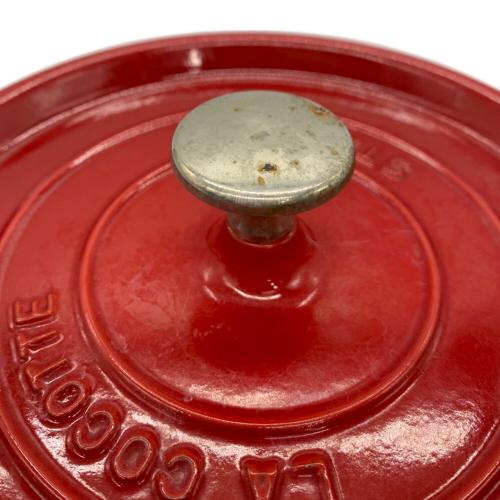 Staub (ストウブ) 鍋 22cm レッド LA COCOTTE