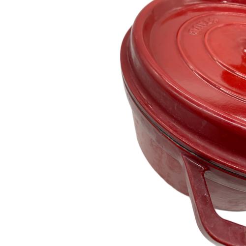 Staub (ストウブ) 鍋 22cm レッド LA COCOTTE