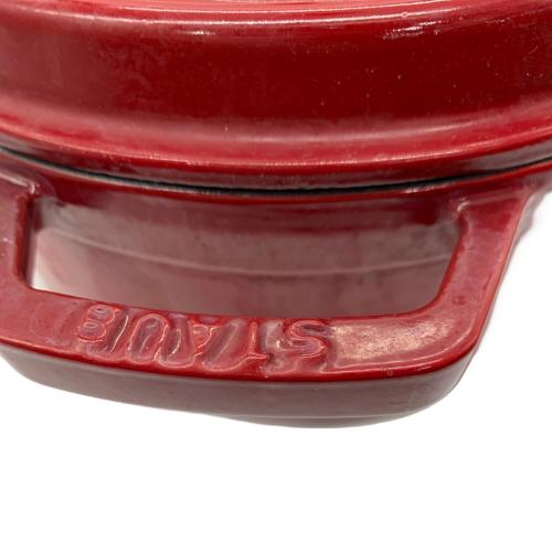 Staub (ストウブ) 鍋 22cm レッド LA COCOTTE