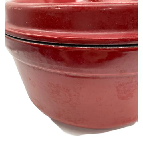 Staub (ストウブ) 鍋 22cm レッド LA COCOTTE