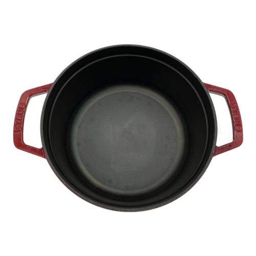 Staub (ストウブ) 鍋 22cm レッド LA COCOTTE