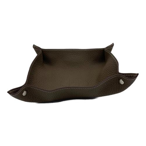 HERMES (エルメス) レザートレー ヴィド・ポッシュ Hエヴリン
