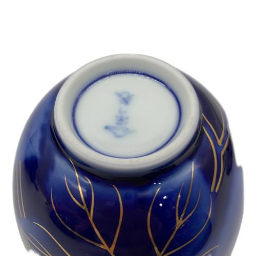 深川製磁 (フカガワセイジ) 茶器揃え　瑠璃葡萄　