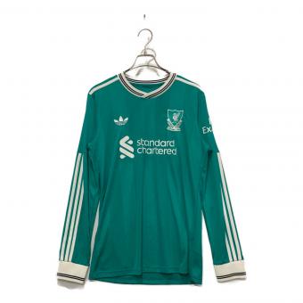 adidas (アディダス) サッカーユニフォーム JV6464 リバプール FC 25/26 サードユニフォーム メンズ SIZE L グリーン