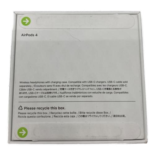 Apple (アップル) AirPods(第4世代) A3050 A3053 A3058
