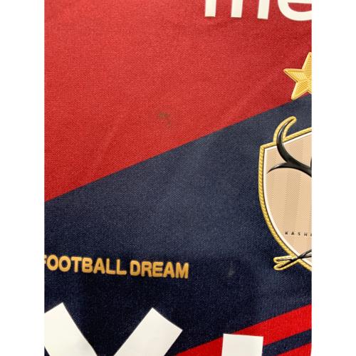 鹿島アントラーズ (カシマアントラーズ) サッカーユニフォーム CL5936-687 メンズ SIZE L レッド