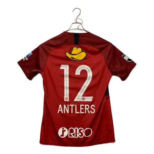 鹿島アントラーズ (カシマアントラーズ) サッカーユニフォーム CL5936-687 メンズ SIZE L レッド
