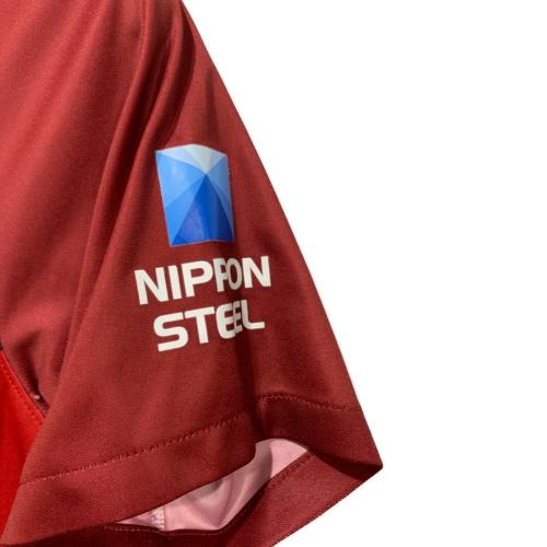 鹿島アントラーズ (カシマアントラーズ) サッカーユニフォーム CL5936-687 メンズ SIZE L レッド