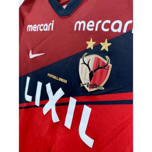 鹿島アントラーズ (カシマアントラーズ) サッカーユニフォーム CL5936-687 メンズ SIZE L レッド