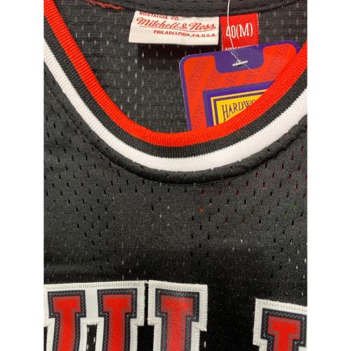 MITCHELL & NESS (ミッチェルアンドネス) メッシュタンクトップ CHICAGO BULLS DENNIS RODMAN 91番 メンズ SIZE M ブラック×レッド