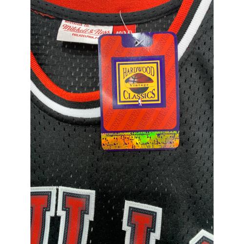 MITCHELL & NESS (ミッチェルアンドネス) メッシュタンクトップ CHICAGO BULLS DENNIS RODMAN 91番 メンズ SIZE M ブラック×レッド