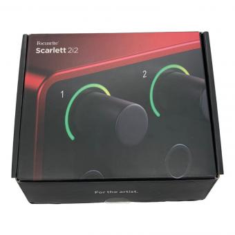 Focusrite (フォーカスライト) オーディオインターフェイス SCARLETT 2i2 4th gen