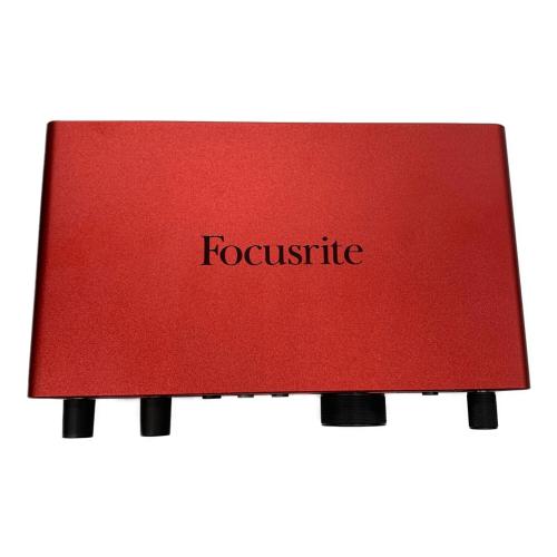 Focusrite (フォーカスライト) オーディオインターフェイス SCARLETT 2i2 4th gen
