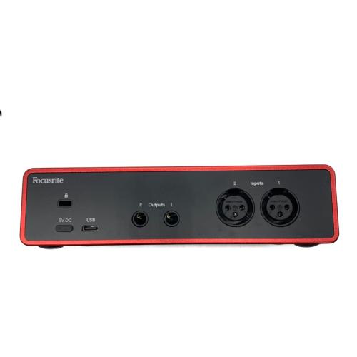 Focusrite (フォーカスライト) オーディオインターフェイス SCARLETT 2i2 4th gen