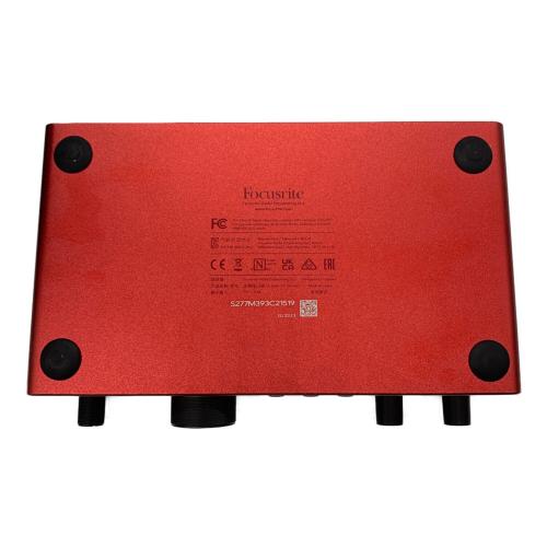 Focusrite (フォーカスライト) オーディオインターフェイス SCARLETT 2i2 4th gen