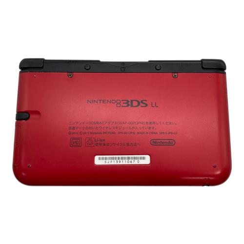 Nintendo (ニンテンドー) Nintendo 3DS LL SPR-001 スティック部破損有/ワンピース アンリミテッドワールド R アドベンチャーパック ルフィレッドver.