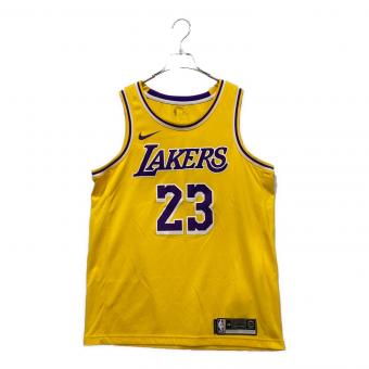 NIKE (ナイキ) バスケットボールユニフォーム レブロン メンズ SIZE L イエロー×パープル