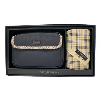 BURBERRY (バーバリー) ハンカチ&ポーチセット　ノバチェック