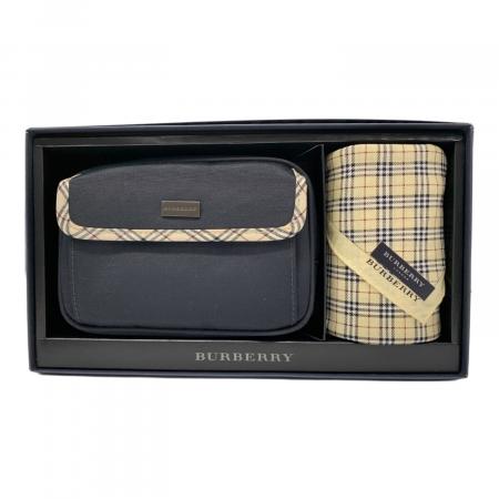 BURBERRY (バーバリー) ハンカチ&ポーチセット ノバチェック
