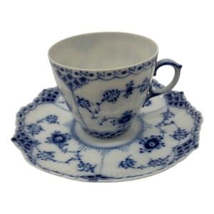 ROYAL COPENHAGEN (ロイヤル・コペンハーゲン) カップ&ソーサー ブルーフルーテッド・フルレース