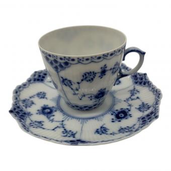 ROYAL COPENHAGEN (ロイヤル・コペンハーゲン) カップ&ソーサー ブルーフルーテッド・フルレース
