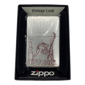 ZIPPO (ジッポ) オイルライター 2016年製 USA製/DIET BUTCHER