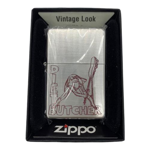 ZIPPO (ジッポ) オイルライター 2016年製 USA製/DIET BUTCHER