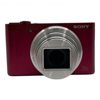 SONY (ソニー) コンパクトデジタルカメラ DSC-WX500 レッド キズ有