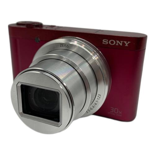 SONY (ソニー) コンパクトデジタルカメラ DSC-WX500 レッド キズ有