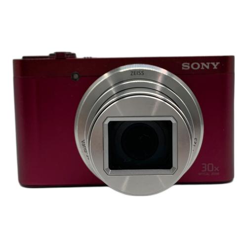 SONY (ソニー) コンパクトデジタルカメラ DSC-WX500 レッド キズ有